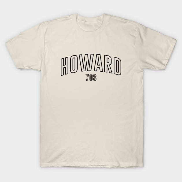 HOWARD 70S T-Shirt by Aspita